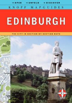 Paperback Knopf Mapguide Edinburgh Book