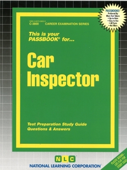 Spiral-bound Car Inspector Book