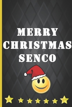 Paperback Merry Christmas SENCO: Fab fun notebook with blank lined pages. Great SENCO Christmas gift for those that go the extra mile for the kids. Per Book