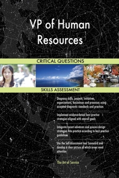 Paperback VP of Human Resources Critical Questions Skills Assessment Book