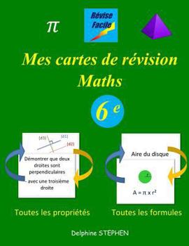 Paperback Mes cartes de révision Maths 6e [French] Book