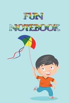 Paperback Fun Notebook: Boys Books - Mini Composition Notebook - Ages 6 -12 - Kite Flying Book