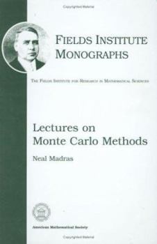 Hardcover Lectures on Monte Carlo Methods Book