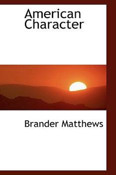 Paperback American Character Book