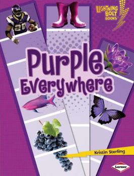 Library Binding Purple Everywhere Book