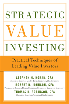 Paperback Strategic Value Investing (Pb) Book