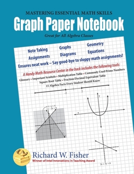 Paperback Graph Paper Notebook - Algebra: Great for All Algebra Classes Book