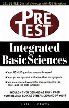 Paperback Integrated Basic Sciences: Pretest Self-Assessment and Review Book