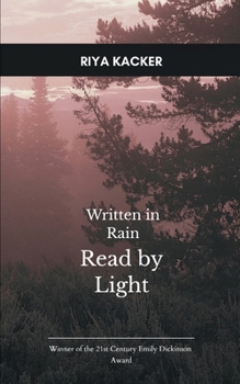 Paperback Written in Rain, Read by Light Book