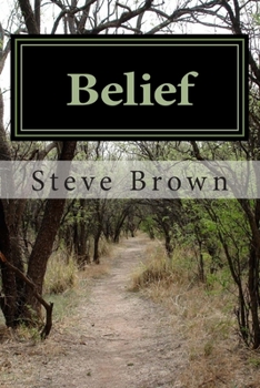 Paperback Belief: A disabled mans journey thru this maze we call life. Book