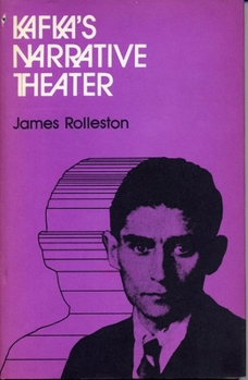 Hardcover Kafka's Narrative Theater Book