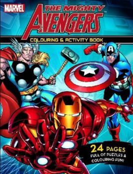 Paperback Mighty Avengers: Colouring and Activity Book
