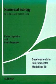 Hardcover Numerical Ecology (Volume 24) (Developments in Environmental Modelling, Volume 24) Book