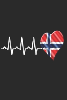 Paperback Norway Notebook: Norway Notebook - college book - diary - journal - booklet - memo - composition book - 120 sheets - Dot Grid paper 6x9 Book