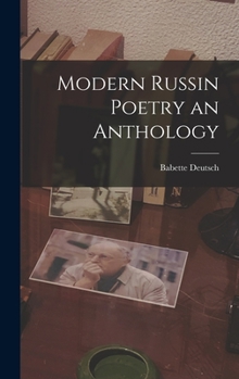 Hardcover Modern Russin Poetry an Anthology Book