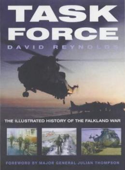 Hardcover Task Force: The Illustrated History of the Falklands War Book