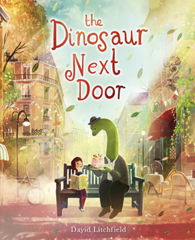 Hardcover The Dinosaur Next Door Book