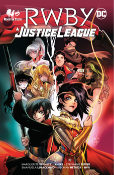 Paperback Rwby/Justice League Book