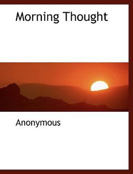 Paperback Morning Thought Book