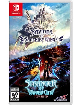 Game - Nintendo Switch Saviors Of Sapphire Wings / Stranger Of Sword City Revisited Book