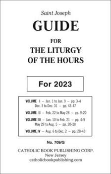 Paperback Liturgy of the Hours Guide for 2022 (Large Type) Book