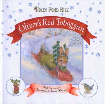 Hardcover Oliver's Red Toboggan Book