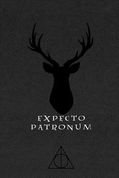 Expecto Patronum: Notebook - Harry Potter Journal with Deathly Hallows LOGO and Stag Patronus