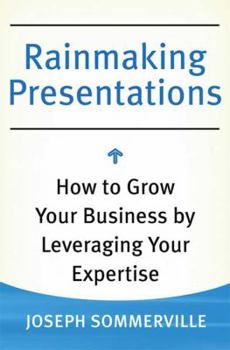 Hardcover Rainmaking Presentations: How to Grow Your Business by Leveraging Your Expertise Book