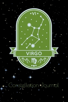 Paperback Virgo Constellation Journal: Notebook of Zodiac Sign Book