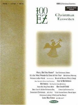 Paperback 100 EZ Christmas Favorites Book