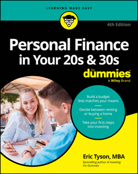 Paperback Personal Finance in Your 20s & 30s for Dummies Book