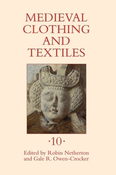 Hardcover Medieval Clothing and Textiles 10 Book