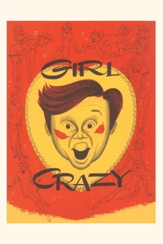 Paperback Vintage Journal Girl Crazy Book