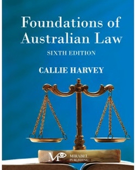 Paperback Foundations of Australian Law Book