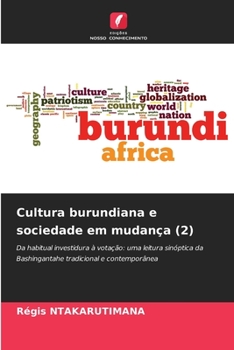 Paperback Cultura burundiana e sociedade em mudança (2) [Portuguese] Book