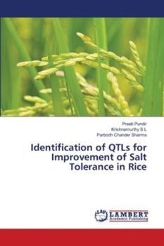 Paperback Identification of QTLs for Improvement of Salt Tolerance in Rice Book