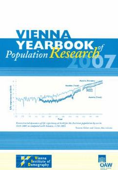 Paperback Vienna Yearbook of Population Research 2007 Book