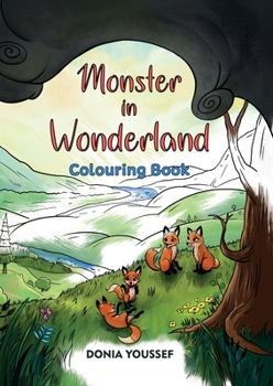 Paperback Monster in Wonderland: Colouring Book