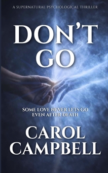 Paperback Don't Go [Large Print] Book