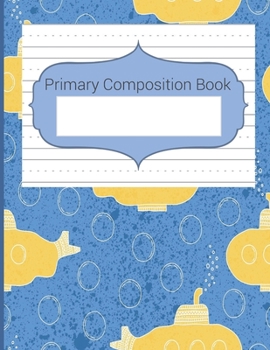 Paperback Primary Composition Notebook: Blank Handwriting & Sketch Notebook, Story Space & Dotted Mid-Line Notebook, Draw & Write Notebook, For Primary, Kinde Book