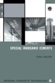 Hardcover Special Inorganic Cements Book
