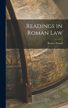 Hardcover Readings in Roman Law Book