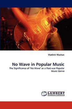 Paperback No Wave in Popular Music Book