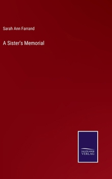 Hardcover A Sister's Memorial Book