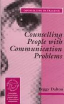 Paperback Counselling People with Communication Problems Book