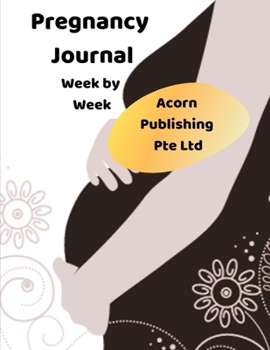 Paperback Pregnancy Journal Week By Week Book