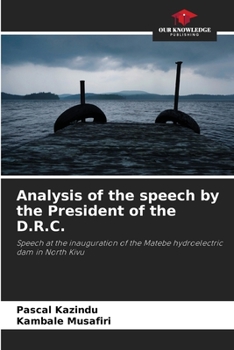 Paperback Analysis of the speech by the President of the D.R.C. Book