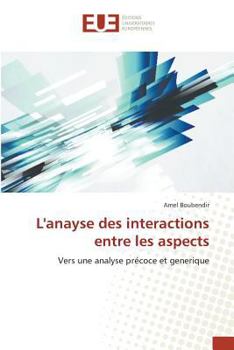 Paperback L'Anayse Des Interactions Entre Les Aspects [French] Book