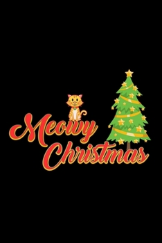Notizbuch: Katze Weihnachtsbaum Süß Miau Weihnachten Geschenk 120 Seiten, 6X9 (Ca. A5), Punktraster (German Edition)