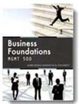 Paperback "Business Foundations - BUSW 500" Book